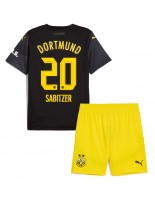 Borussia Dortmund Marcel Sabitzer #20 Bortedraktsett Barn 2024-25 Korte ermer (+ bukser)